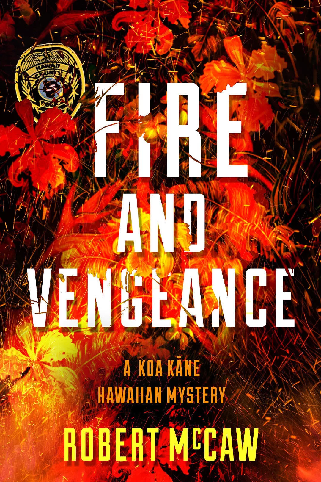 Fire and Vengeance by Robert B. McCaw - Book Cover